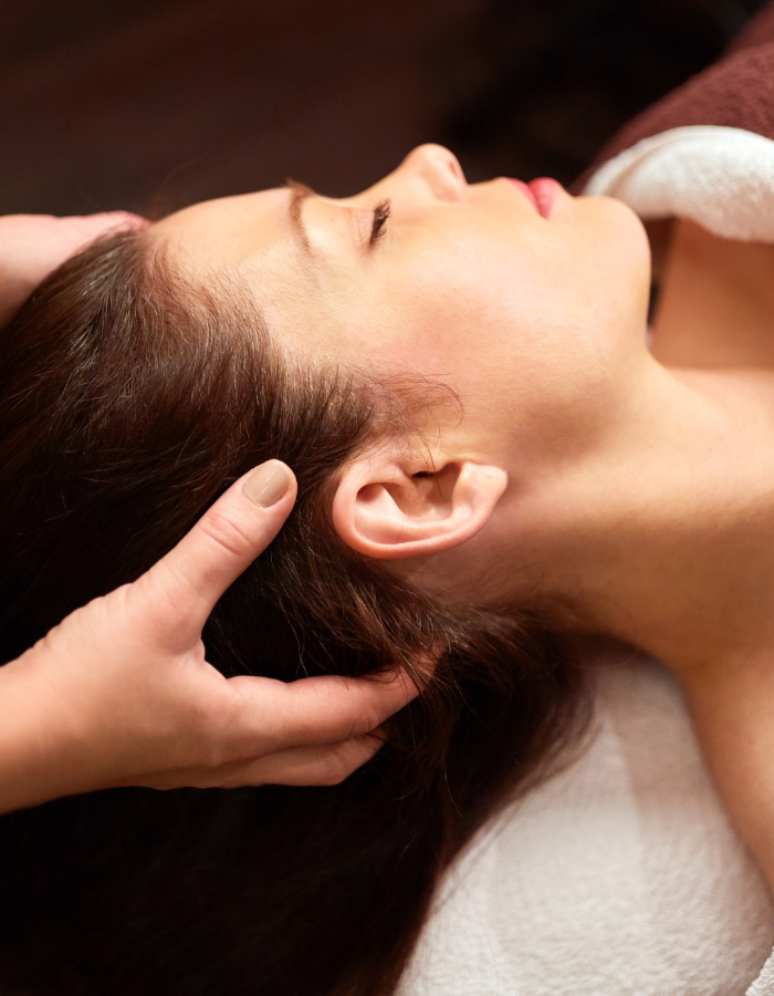 indian head massage